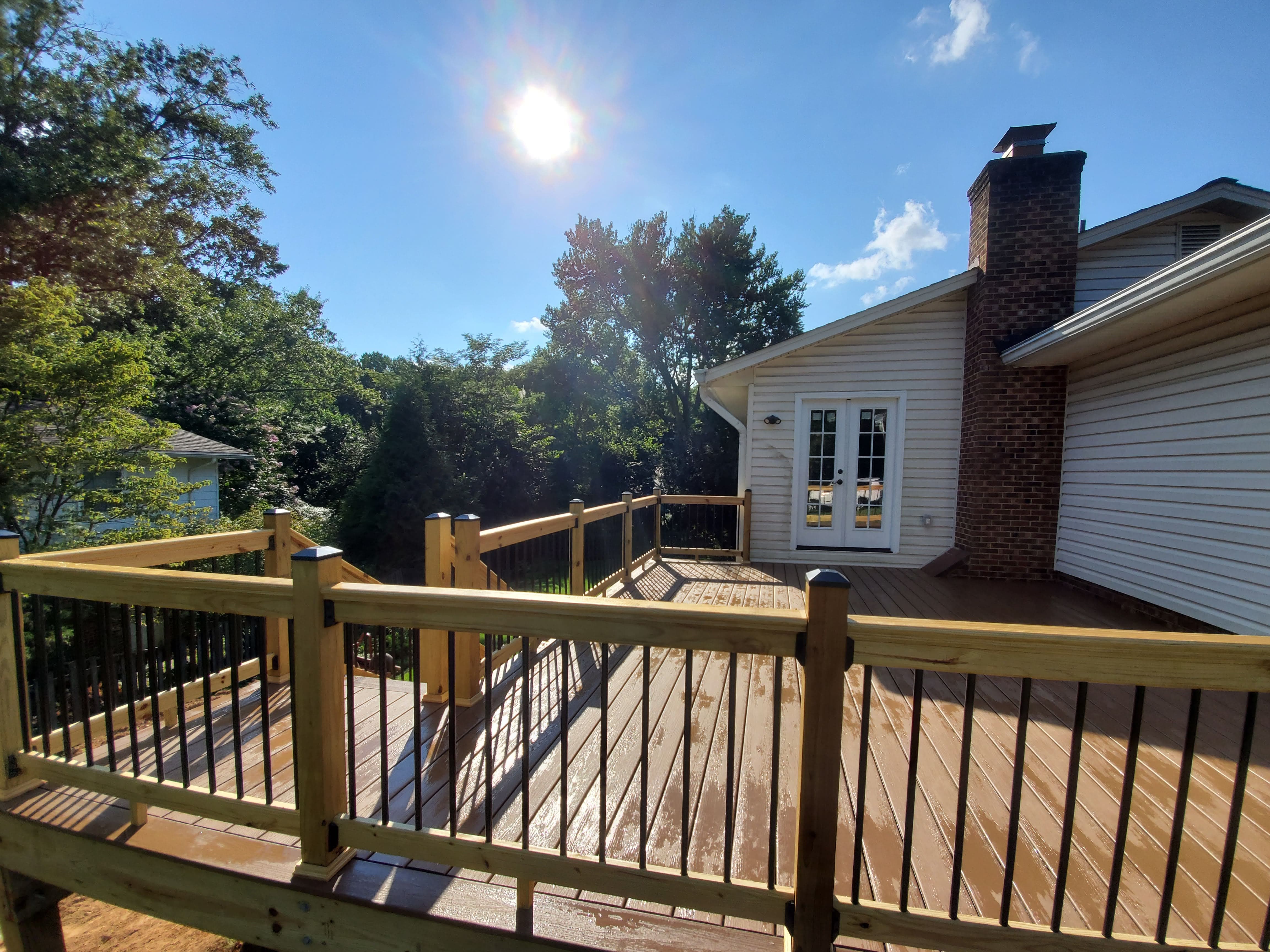 Deck project photo