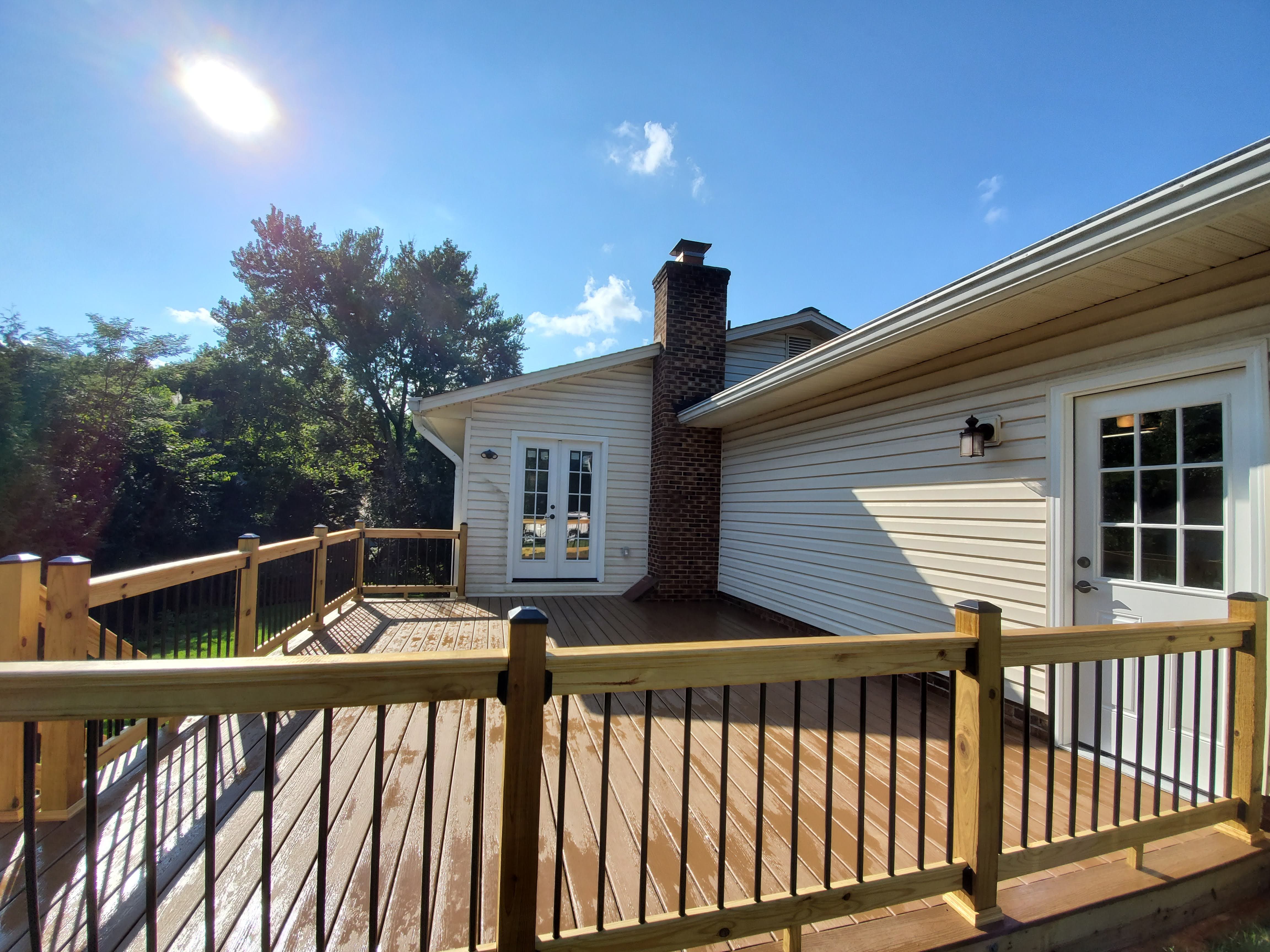 Deck project photo