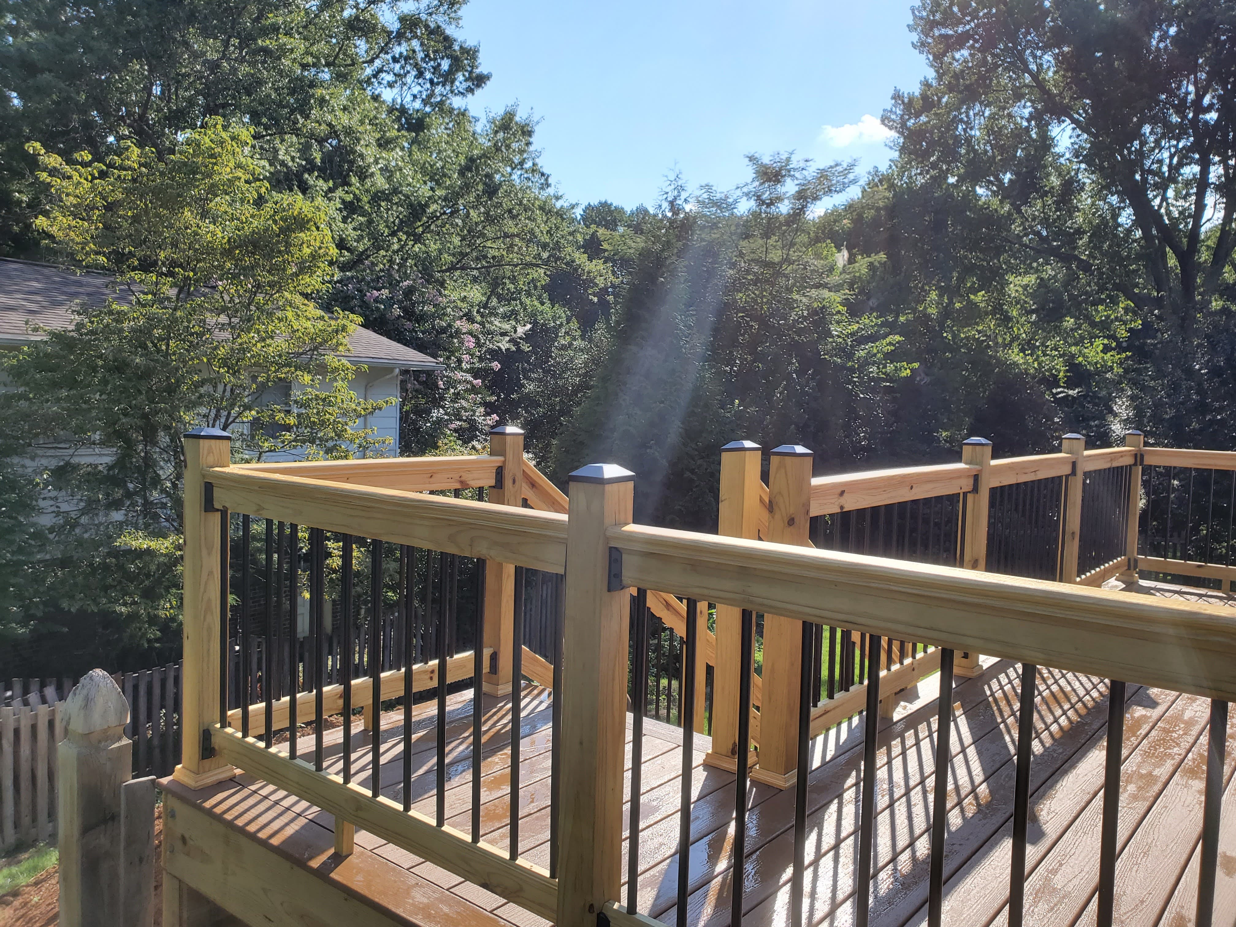Deck project photo